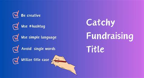 40+ Catchy Fundraiser Title Ideas for Nonprofit: Tips .